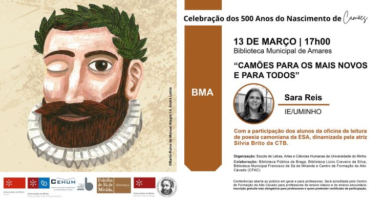 'Camões para os mais novos e para todos' por Sara Reis da Silva