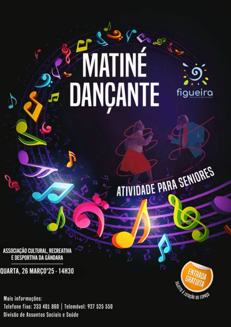 Programa Municipal Figueira Sénior | Matiné Dançante