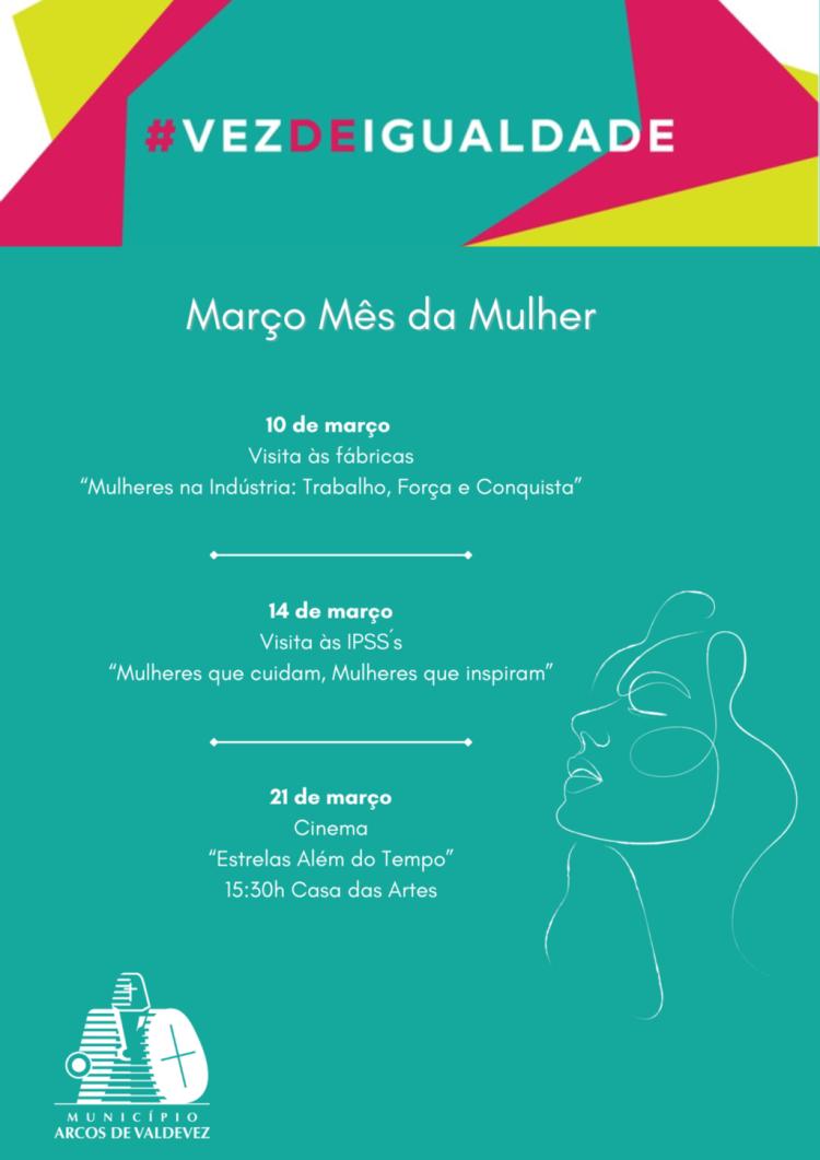 Março Mês da Mulher