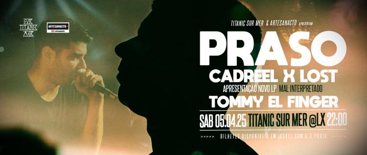 PRASO (Alcool Club) ao vivo no Titanic Sur Mer