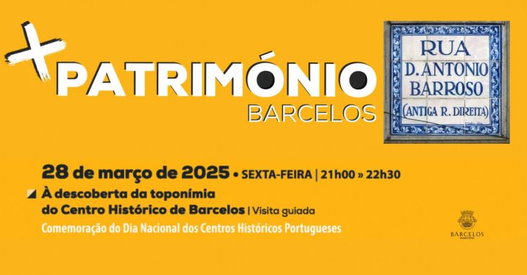 À descoberta da toponímia do Centro Histórico de Barcelos