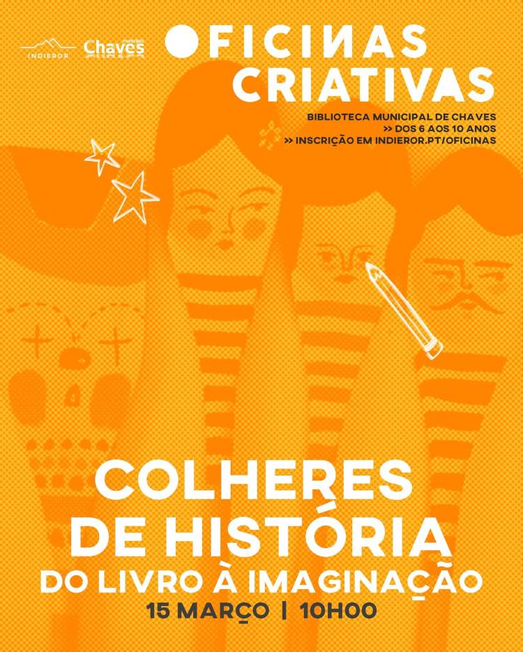 OFICINAS CRIATIVAS 'COLHERES DE HISTÓRIA'