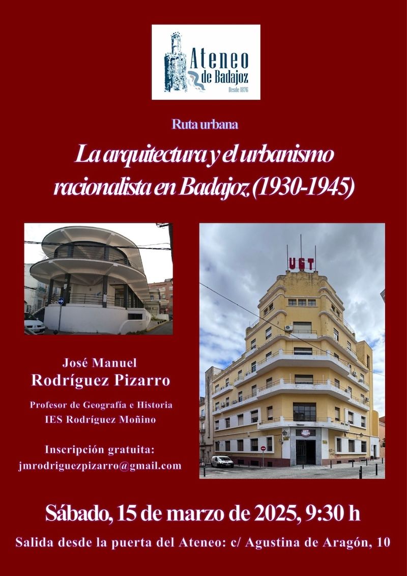 La arquitectura y el urbanismo racionalista en Badajoz (1930-1945)