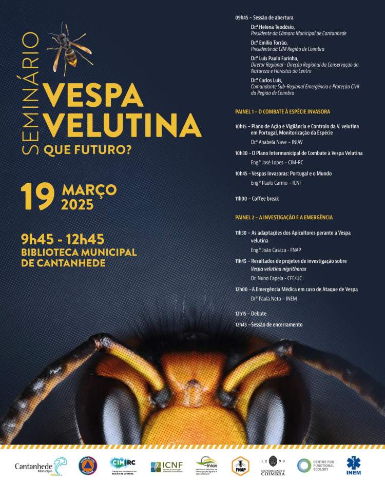 Seminário “Vespa velutina | Que futuro?”