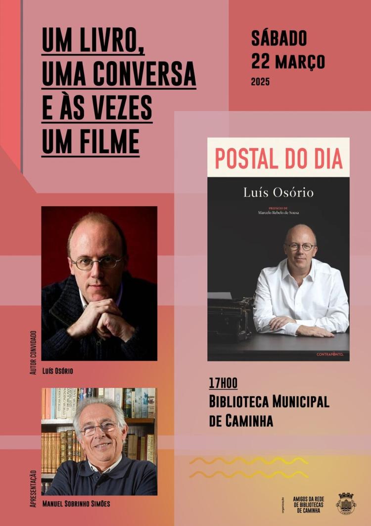 Uma Conversa, um livro e às vezes um filme_ Postal do Dia