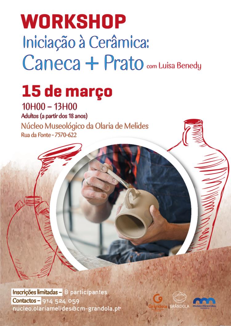 WORKSHOP | Iniciação à Cerâmica » Caneca + prato com Luísa Benedy