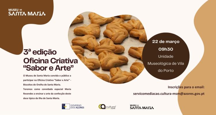 Oficina Criativa 'Sabor e Arte' - Biscoitos de Orelha de Santa Maria
