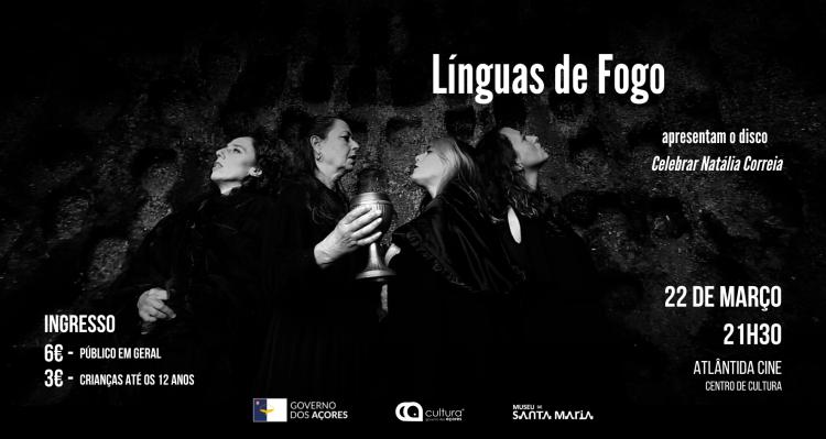 Espetáculo musical 'Línguas de Fogo'