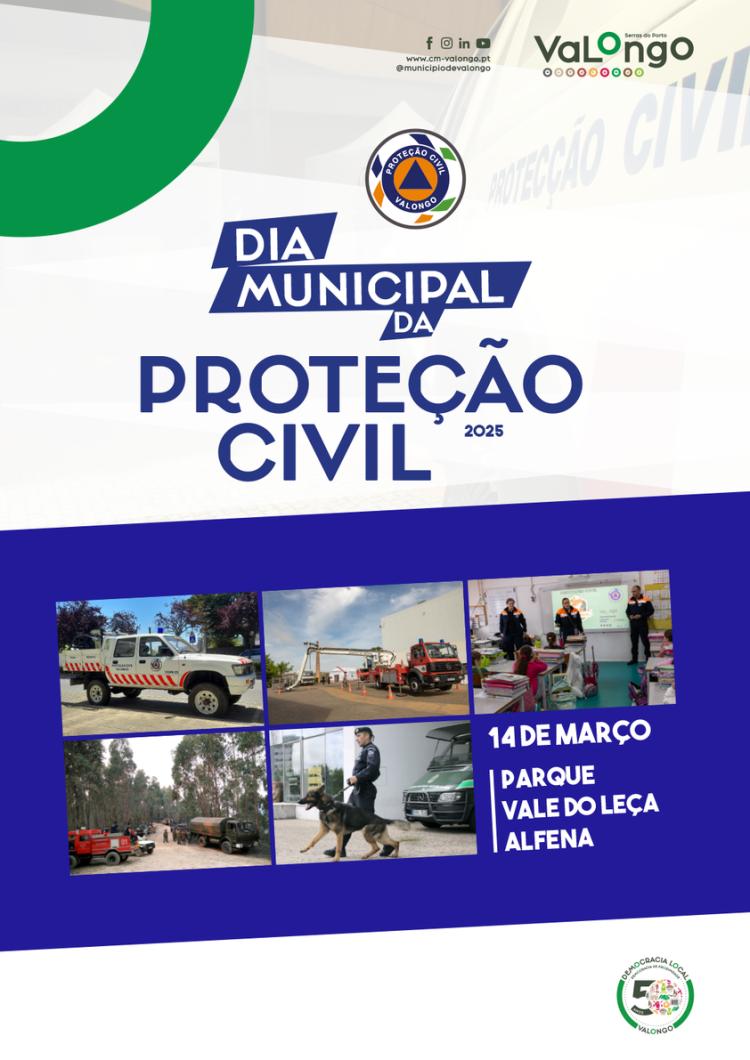Dia Municipal de Proteção Civil comemora-se a 14 de março