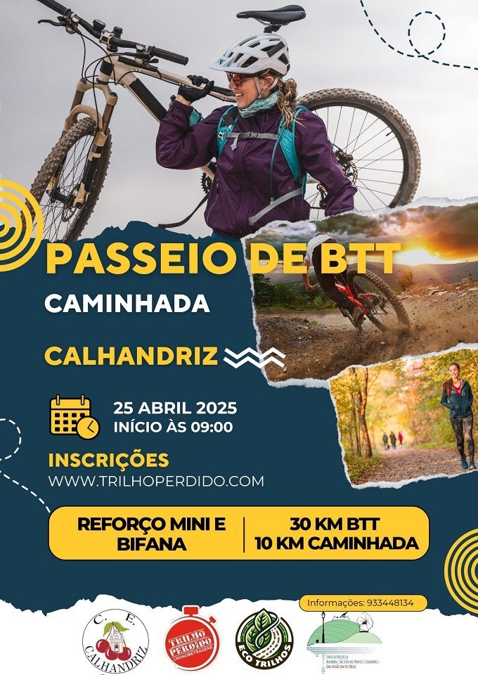 Passeio de BTT e Caminhada