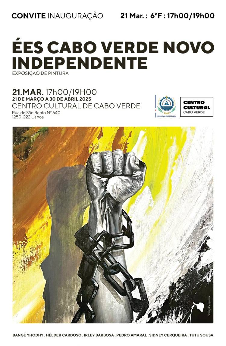 Inauguração da exposição coletiva ÉES CABO VERDE NOVO INDEPENDENTE