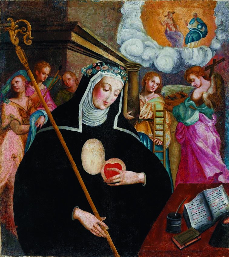 Pieza del mes: Gertrudis de Helfta ¿Un espacio para la mujer...