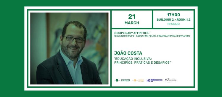 João Costa | Aula Aberta “Educação Inclusiva: princípios, práticas e desafios”