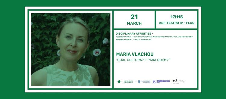 Maria Vlachou | Aula Aberta 'Qual cultura? E para quem?”
