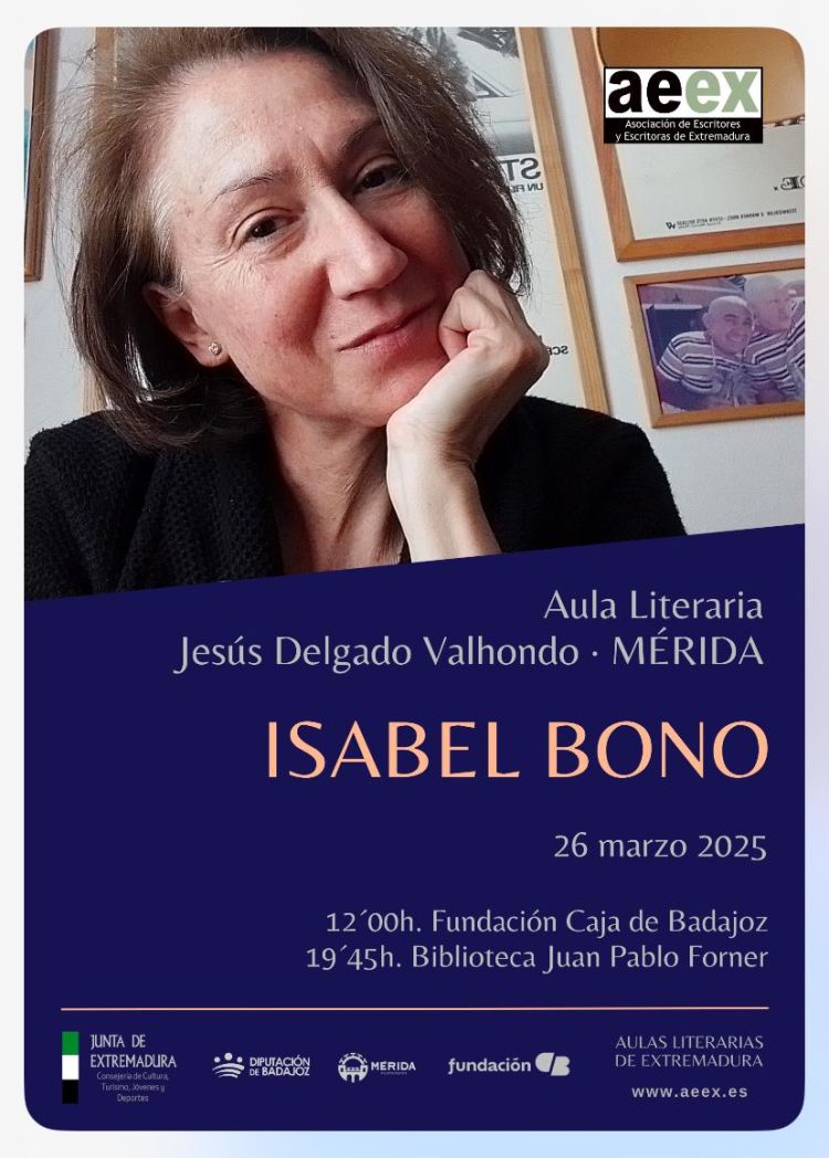 Aula literaria Jesús Delgado Valhondo: «Isabel Bono»