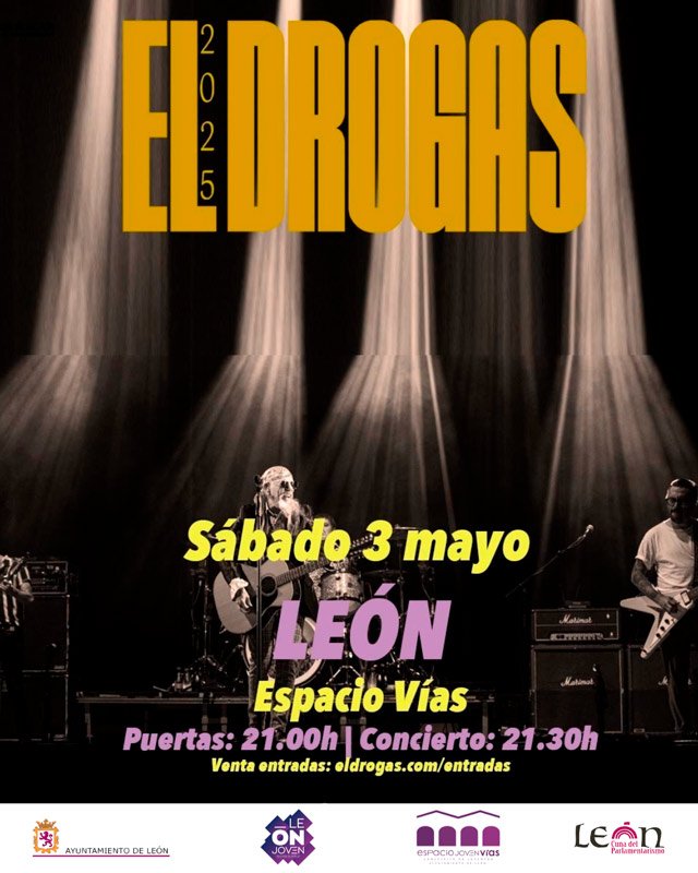 El drogas en concierto. Espacio Vías