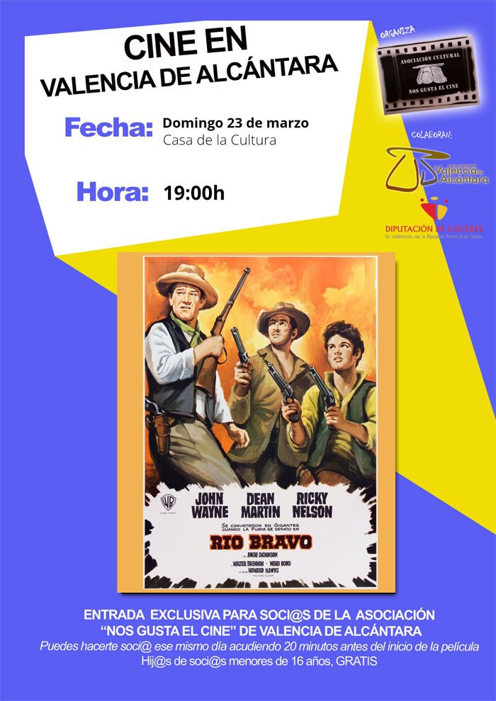 Cine: Rio Bravo