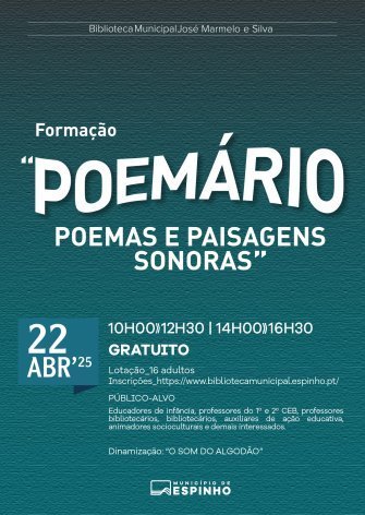 Poemário - Poemas e paisagens sonoras