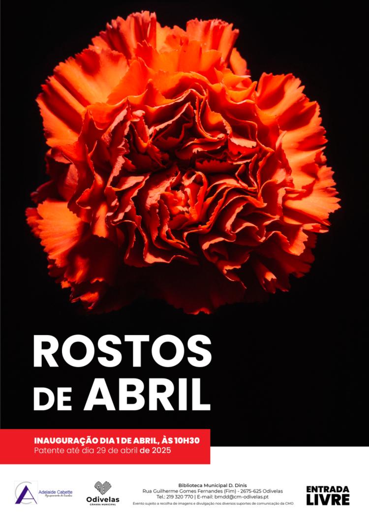 “ROSTOS DE ABRIL” | Exposição