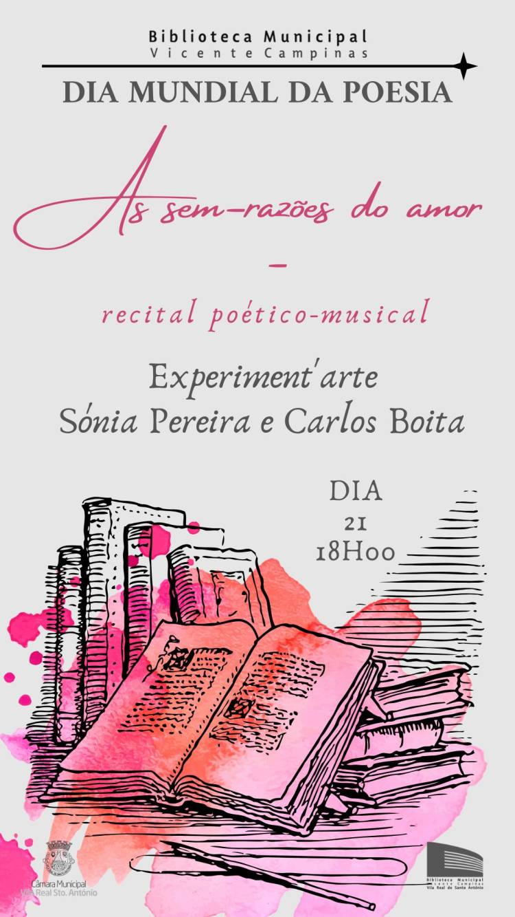 Celebrações do Dia Mundial da Poesia