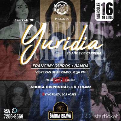 Especial Yuridia x Siempre : 20 años de Carrera