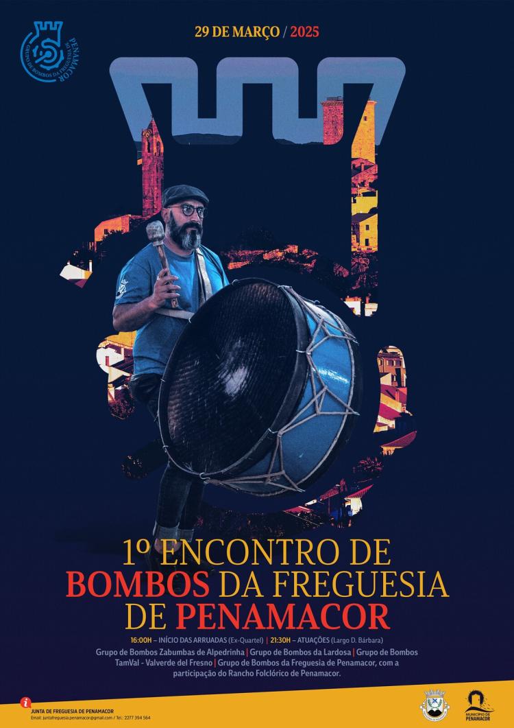 1º Encontro de Bombos da Freguesia de Penamacor