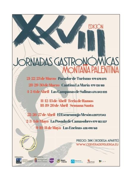 XXVIII Jornadas Gastronómicas de la Montaña Palentina