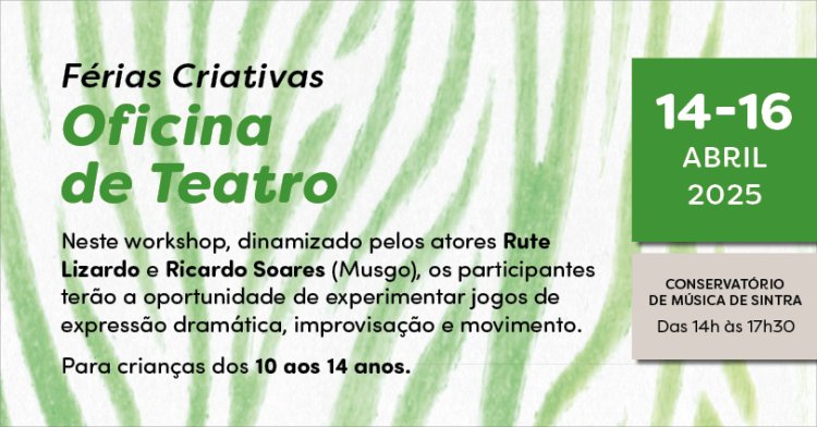 Ferias Criativas - Oficina de Teatro