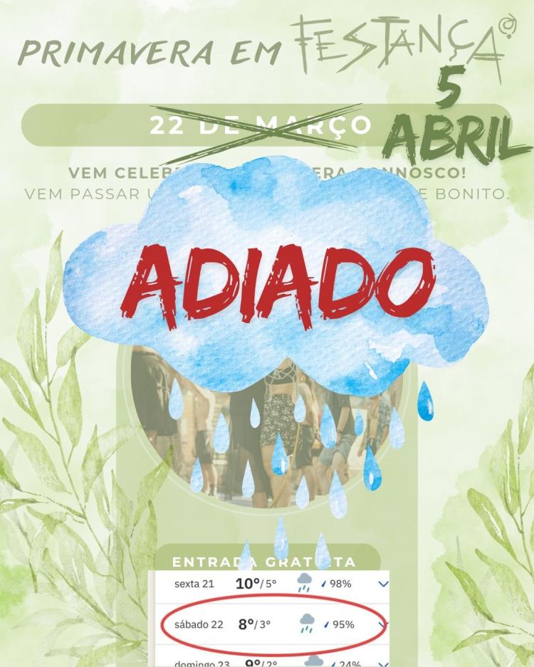 Primavera em FESTANÇA 