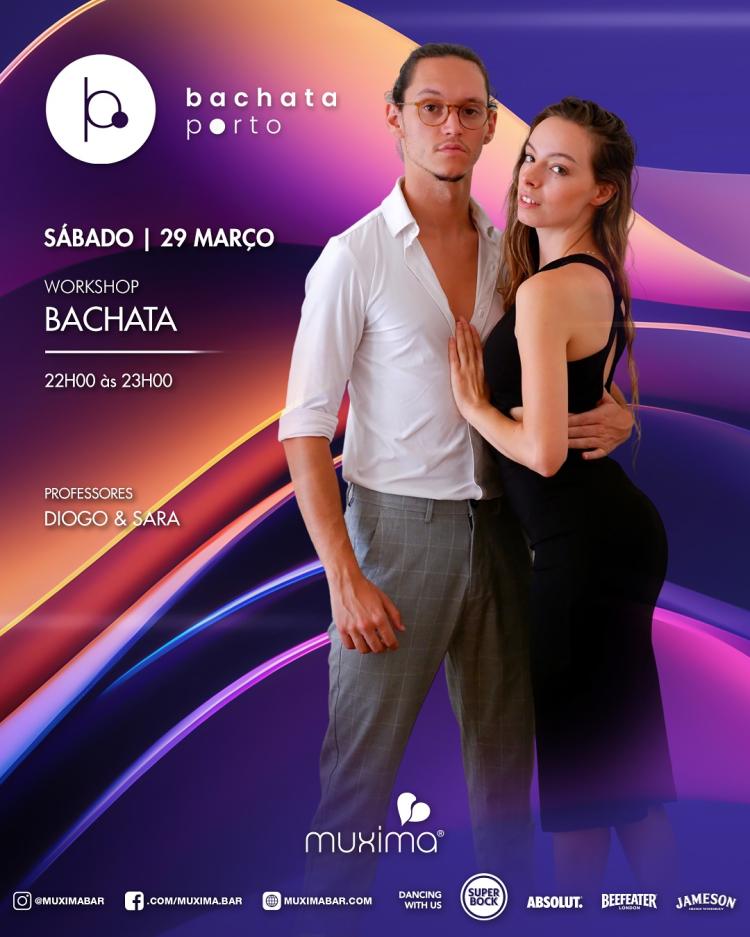 SÁBADO  29  MAR  ➥ Workshop de BACHATA 