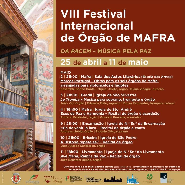 VIII Festival Internacional de Órgão de Mafra