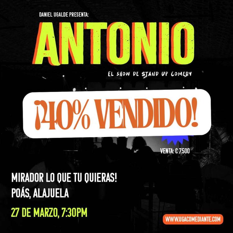 Antonio en Poás | 27 de Marzo