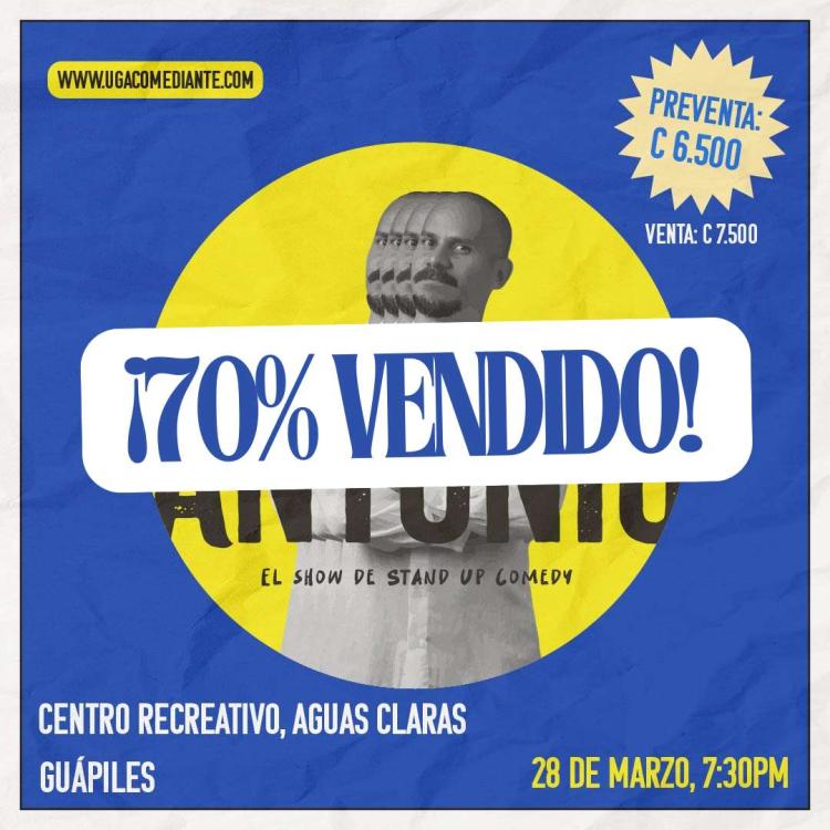 Antonio en Guápiles | 28 de Marzo