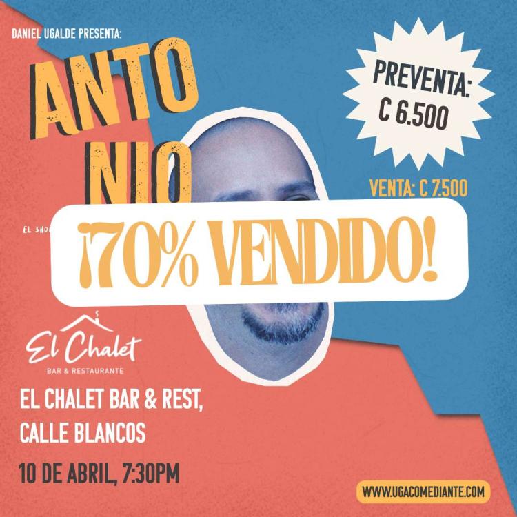 Antonio en Calle Blancos | 10 de Abril
