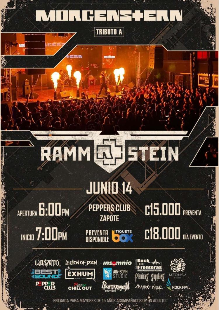 Tributo a Rammstein - Morgenstern 2025