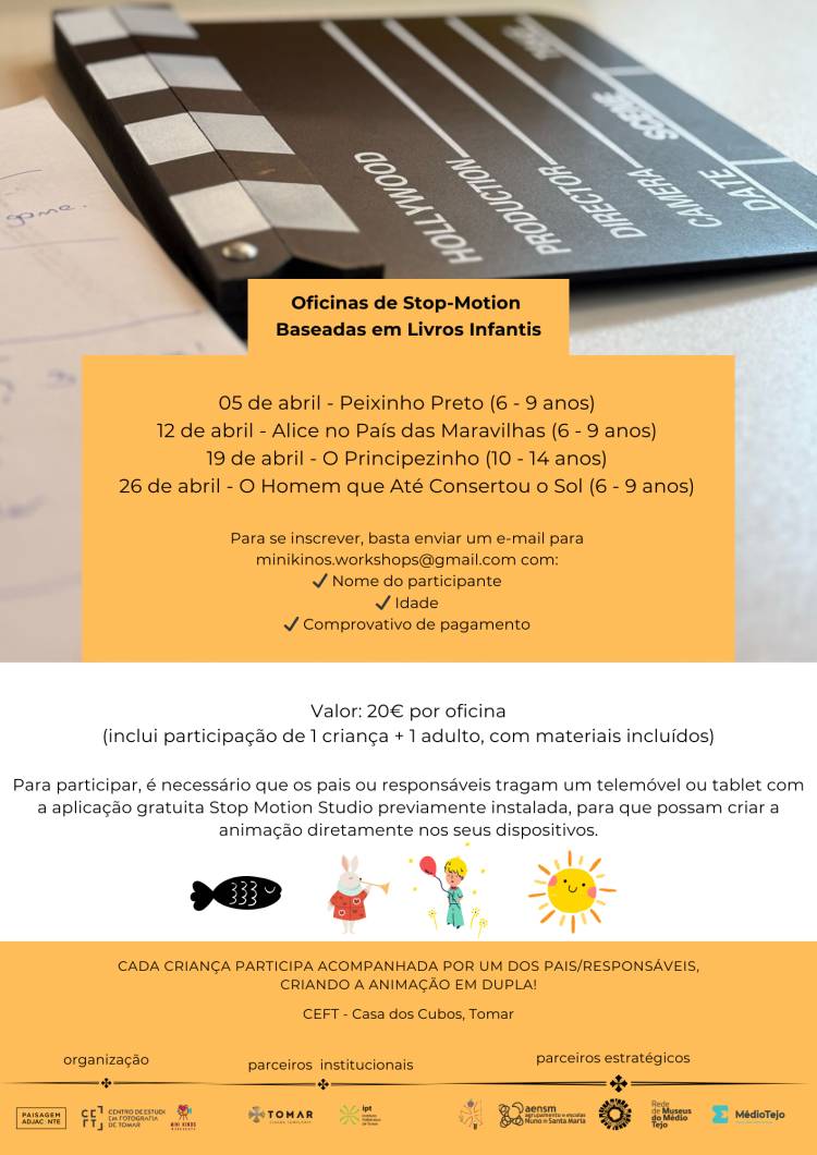 Oficinas de Stop-Motion baseadas em livros infantis