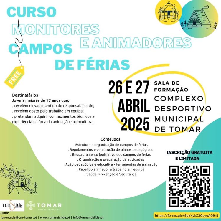 Curso Monitores e Animadores de Campos de Férias