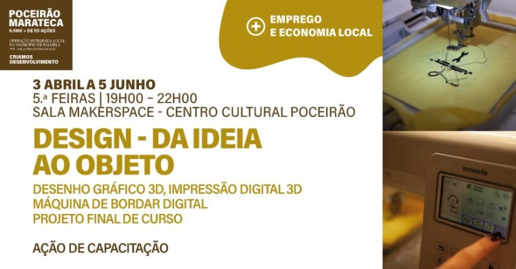 DESIGN: DA IDEIA AO OBJETO - Ação de Capacitação