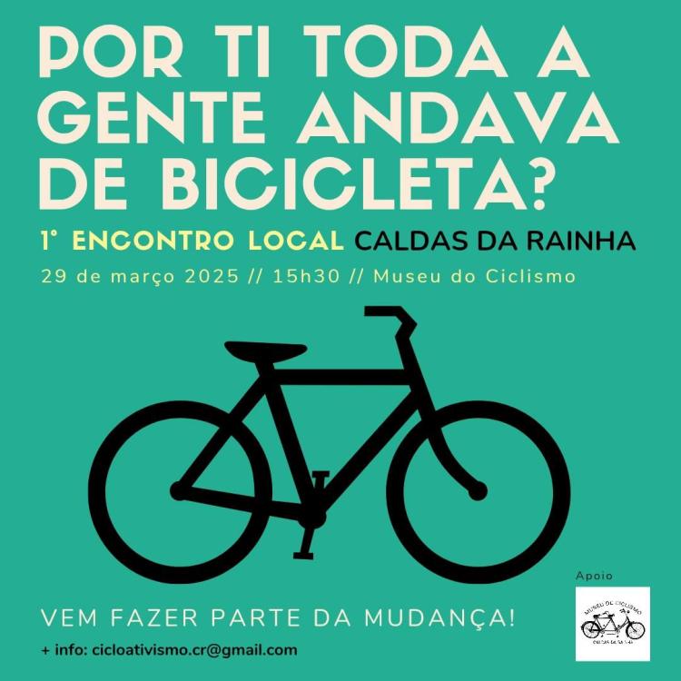 Por ti toda a gente andava de bicicleta?