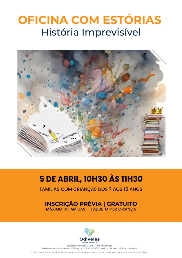 OFICINA COM ESTÓRIAS -  História Imprevisível