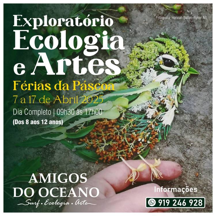 Exploratório Ecologia e Artes - Férias da Páscoa