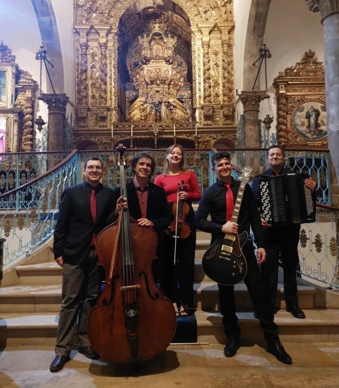 Música nas Igrejas | El Quinteto Furioso( piano, violino, acordeão, guitarra e contrabaixo)