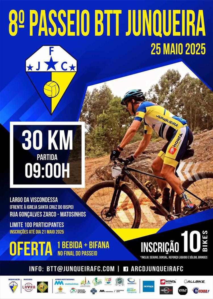 8.º Passeio BTT Junqueira