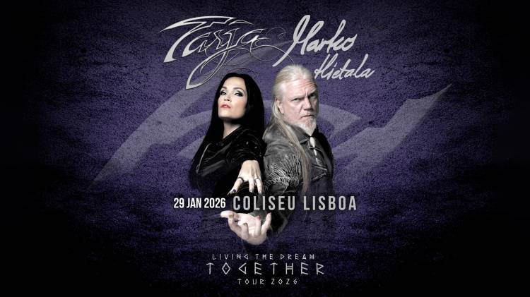 TARJA + MARKO HIETALA |  LIVING THE DREAM TOGETHER 2026 | COLISEUS DOS RECREIOS - LISBOA