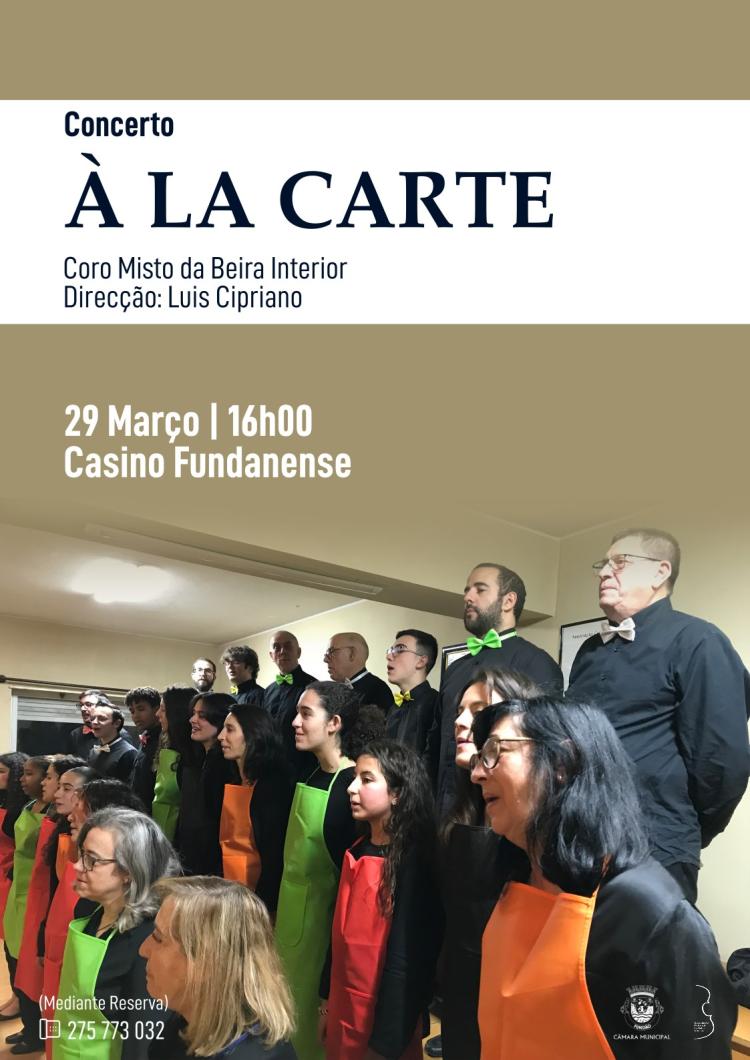 Concerto 'À LA CARTE'