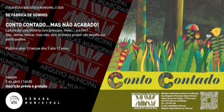 CONTO CONTADO... MAS NÃO ACABADO!