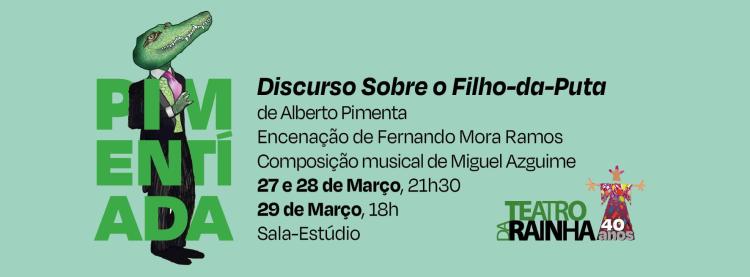 Discurso sobre o Filho-da-Puta, de Alberto Pimenta