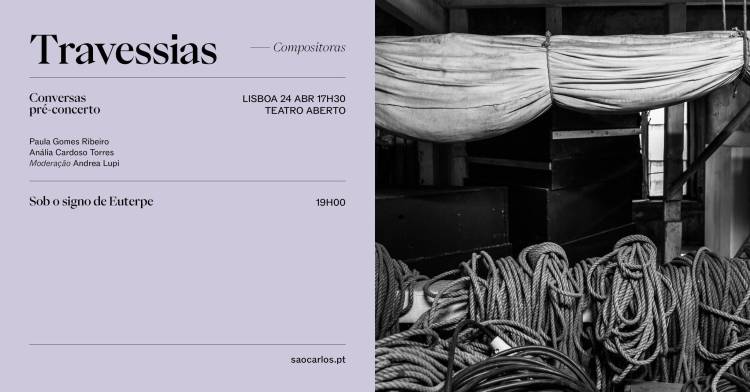 Travessias - conversa pré-concerto Sob o signo de Euterpe