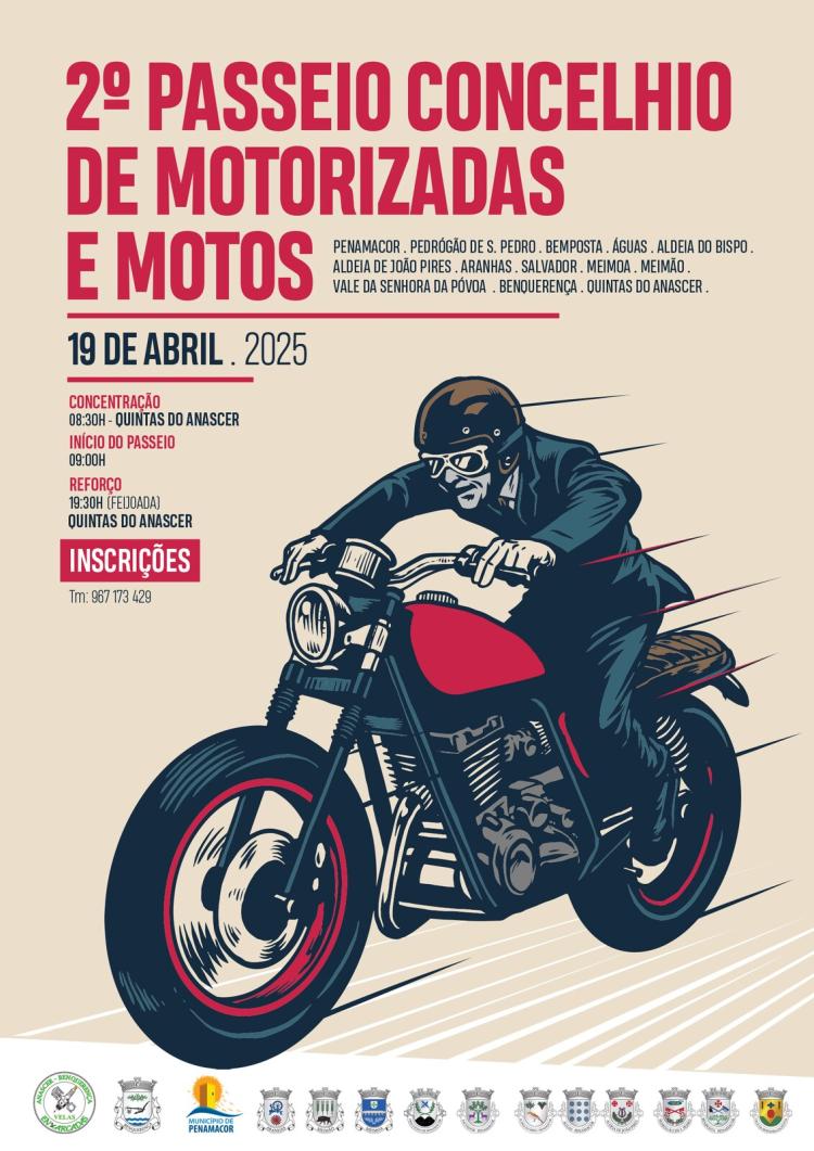 2ª Passeio Concelhio de Motorizadas e Motos