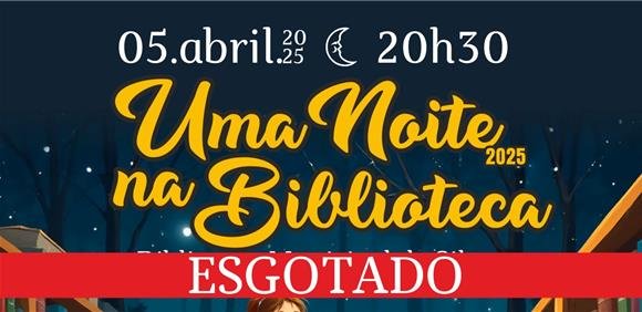 UMA NOITE NA BIBLIOTECA, COM HISTÓRIAS QUE BRILHAM NO ESCURO